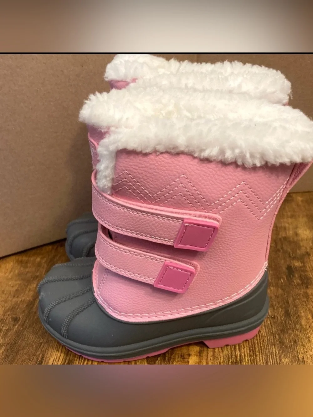 Toddler Denver Waterproof Snow Boots - Cat & Jack™ Pink Size 7T  new